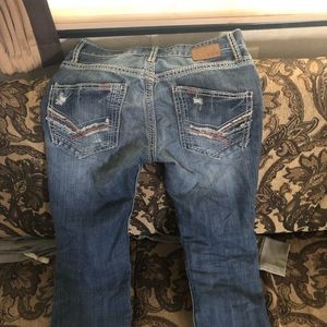 BKE men’s jeans aiden factory distressed